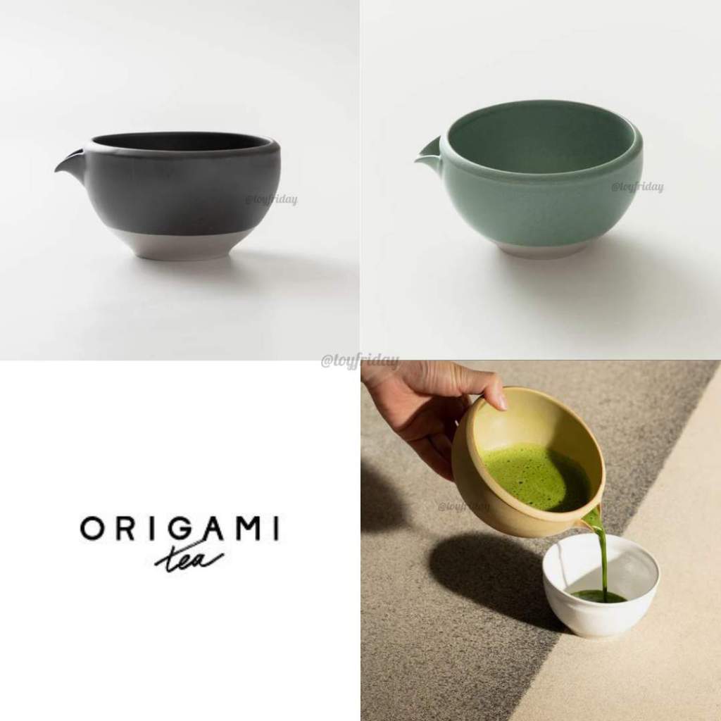 🇹🇭ใช้โค้ดลดได้ค่ะ Origami Katakuchi Matcha Bowl Pour ถ้วยตีมัทฉะ Chawan /toyfriday