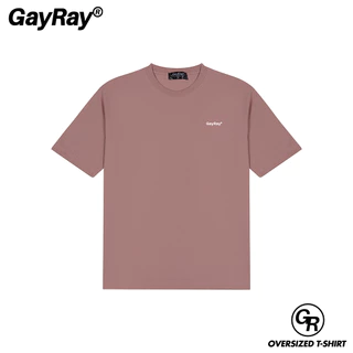 เสื้อโอเวอร์ไซส์ Cotton 100%{🫟New colour} GayRay เสื้อยืดโอเวอร์ไซส์ Oversize เสื้อยืดผู้ชาย ผู้หญิง สตรีทแฟชั่น