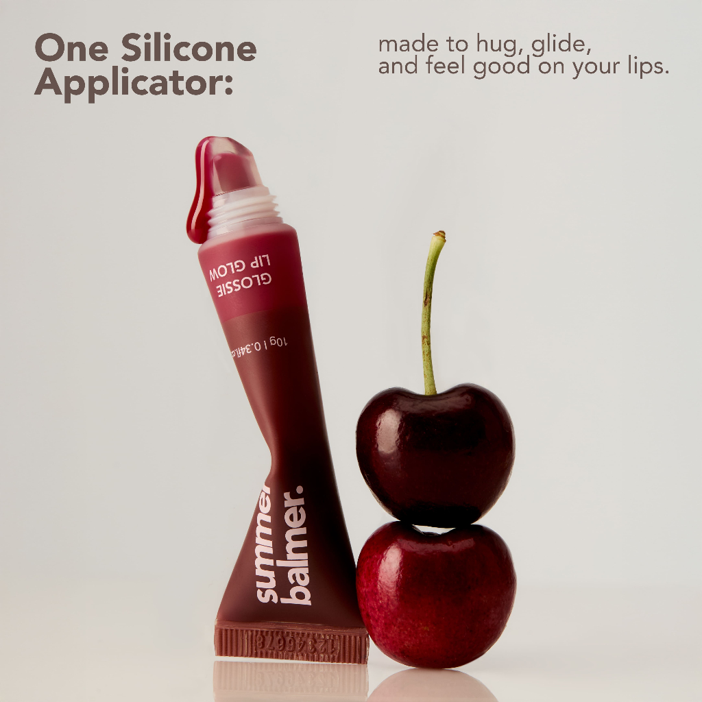 ลิปกลอสซัมเมอร์บาล์มเมอร์ Glossie Lip Glow - Summer Balmer รูปที่ 4