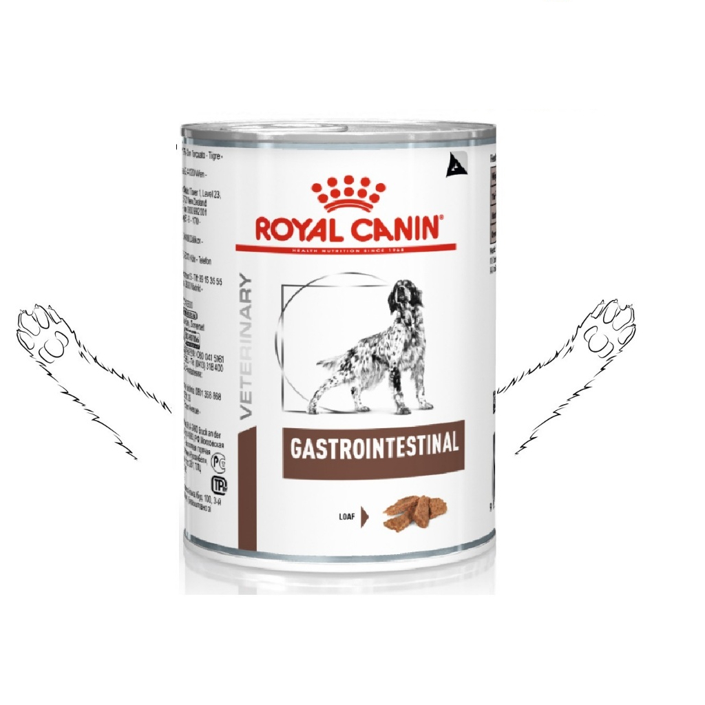 **Royal Canin Gastro Intestinal กระป๋อง 400gX12กระป๋อง ท้องเสียเรื้อรังและอุจจาระร่วงเฉียบพลัน