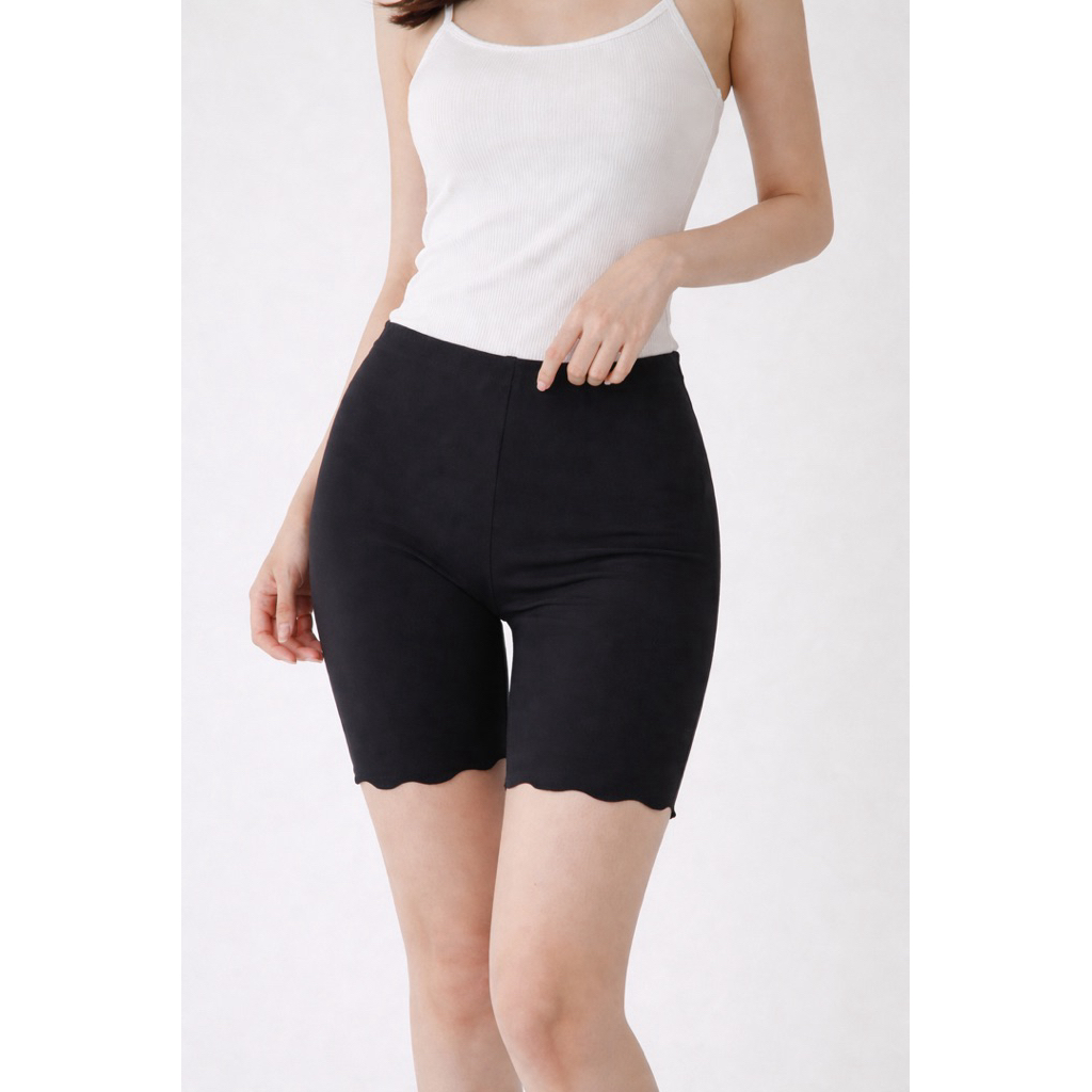 กางเกงซับในผู้หญิงไร้ขอบ กันโป๊ผ้านิ่มลื่น รอบเอว 34-40 นิ้ว