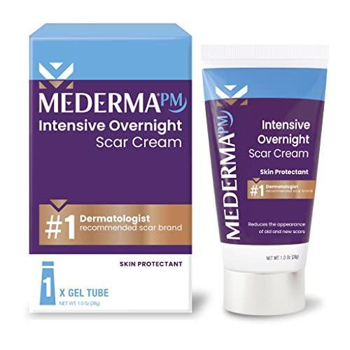 Mederma PM Intensive Overnight Scar Cream 28g ลดรอยแผลเป็นให้เล็กลงและมองเห็นได้น้อยลง