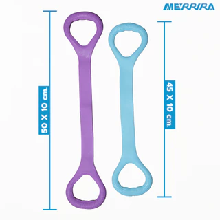 Merrira ยางยืดออกกำลังกาย Yoga Band โยคะแบรนด์ มีให้เลือก 3 สี สายแรงต้านกระชับกล้ามเนื้อ ฝึกความแข็งแรง