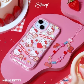 [For iPhone MS & Samsung Hello Kitty] Hello Kitty Collection เคสสำหรับไอโฟน และเคสS23 S24 S25 S26 Ultra ฟรีสายห้อย คิตตี