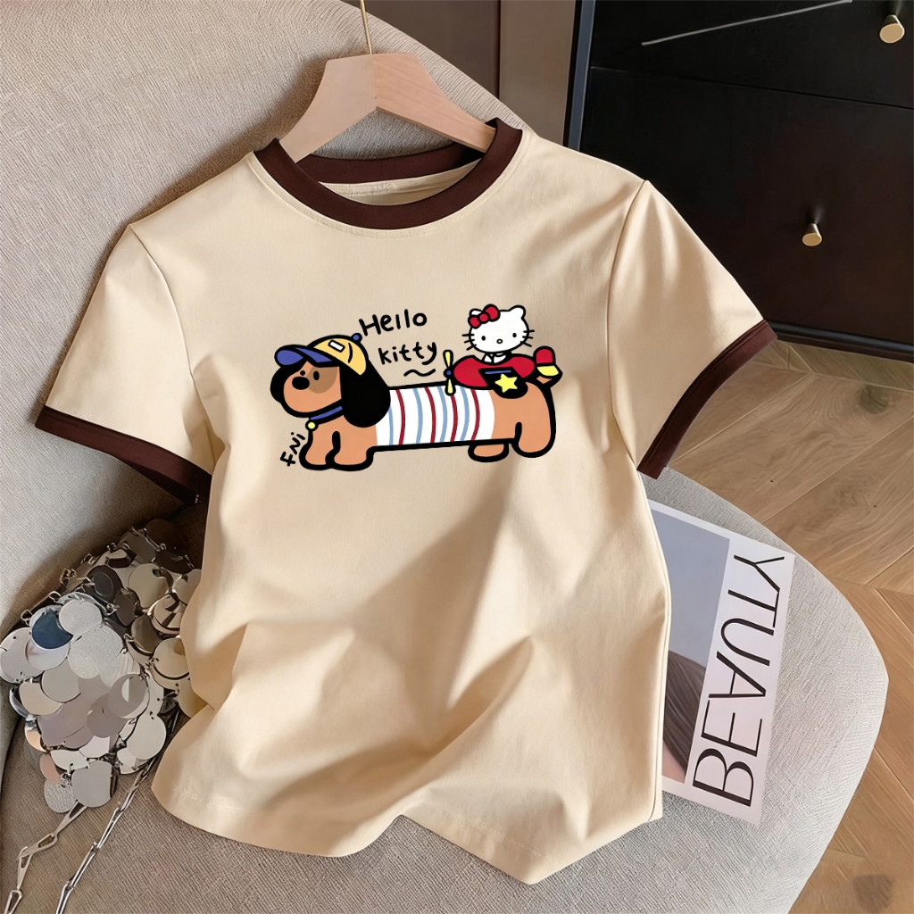 เสื้อยืดคอกลม ไซส์ใหญ่ M ถึง 3XL สไตล์เกาหลี ทรงเรียบง่ายและเข้ารูป มีหลายสีให้เลือก ใส่ได้หลายโอกาสและลำลอง เนื้อผ้าใส่