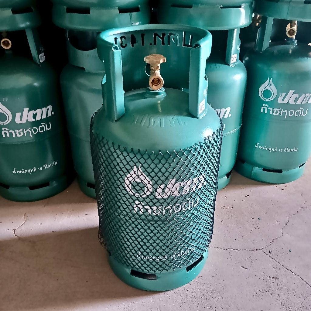 ถัง ปตท15 กก (ไม่มีน้ำแก๊ส)หมดอายุ2574