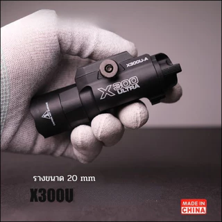 ไฟฉาย โลหะแข็ง Ledx300u แบบแขวน 20 mm กลางแจ้ง สว่างแรง กระจายแสงนุ่ม วัสดุไนลอน เหมาะสำหรับเล่นและใช้มือ