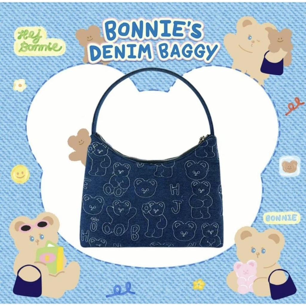 ส่งต่อกระเป๋า Hej Bonnie (สียีนส์ซีด ตามสภาพการใช้งาน ขอ คนรับได้)