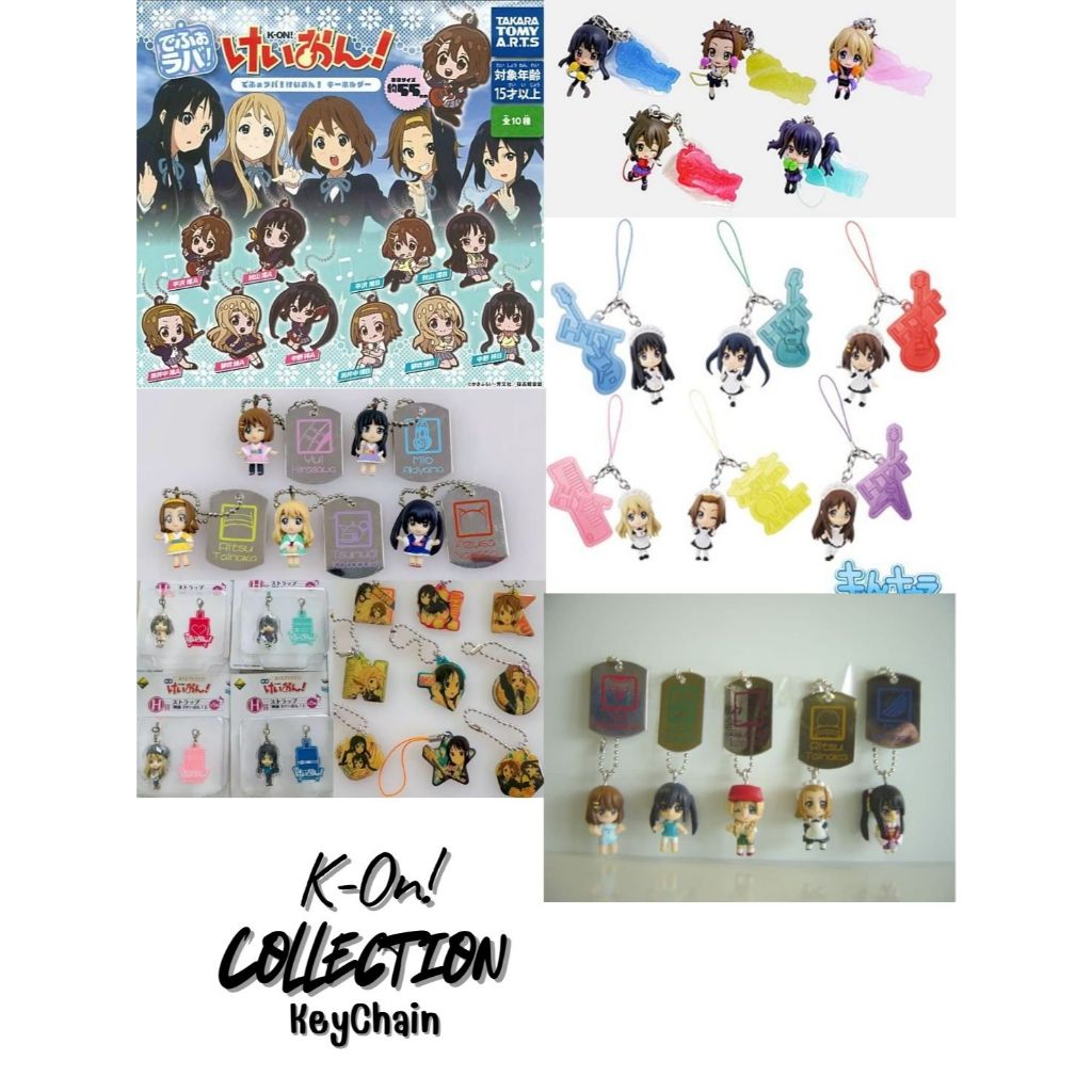 K-On! - Keychain - Figure Little Mascot - พวงกุญแจโมเดลการ์ตูน - K-On เค-อง ก๊วนดนตรีแป๋วแหว - Death Devil
