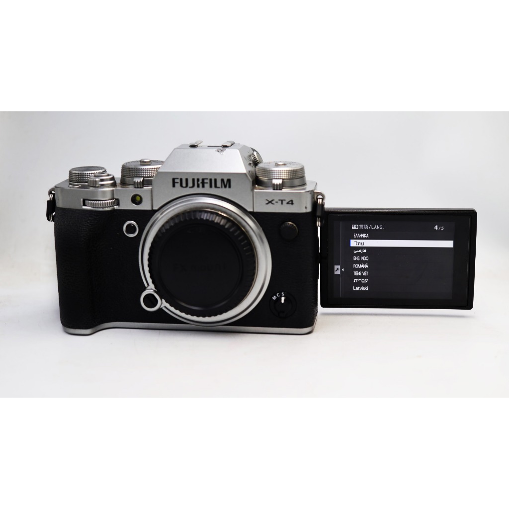 Fuji Fujifilm X-T4 26.1MP Weather Resistant Wi-Fi Dual card slots Body, DCI/UHD 4K at 60 fps 400 Mbi