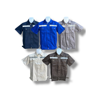 เสื้อช็อปโทนเดียวแขนสั้น ขายดีส่งจากไทย