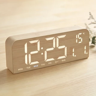 ✔พร้อมส่ง นาฬิกาปลุกตั้งโต๊ะพร้อมนาฬิกาดิจิตอลแบบ USB จอแสดงผลขนาดใหญ่ LED นาฬิกาตั้งโต๊ะอัจฉริยะ มีฟังก์ชันนับถอยหลัง