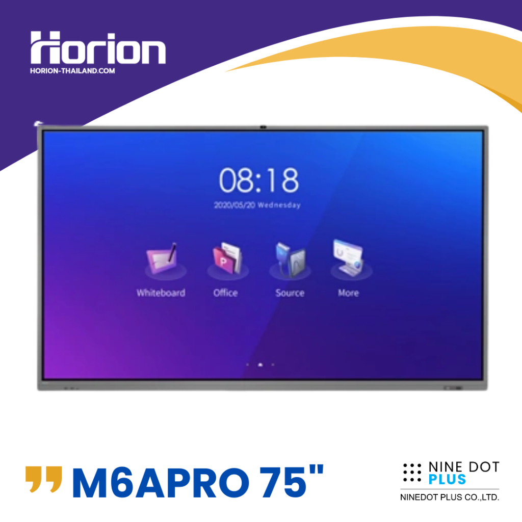 Horion กระดานอัจฉริยะ 75M6APro