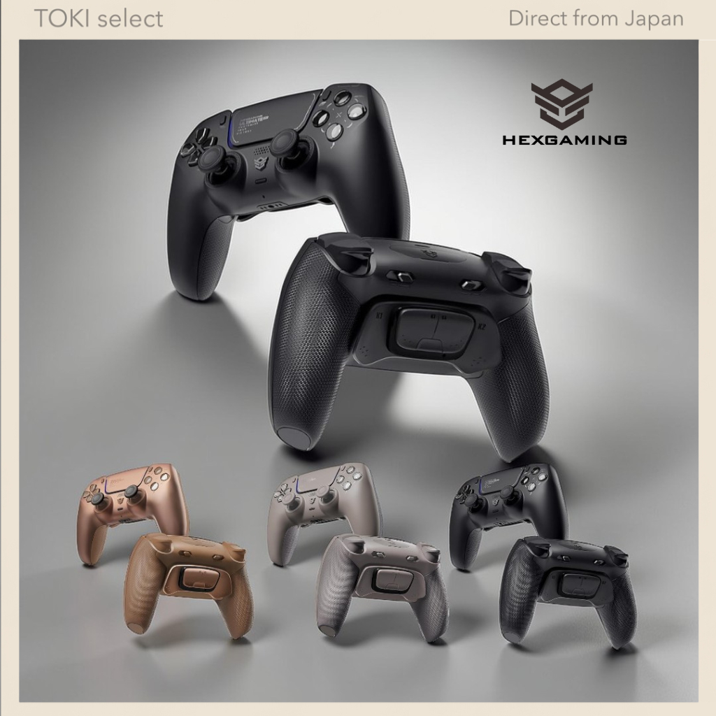 HEXGAMING ULTIMATE PRO PS5 PC Mobile Controller Hall Effect 4 Back Buttons
