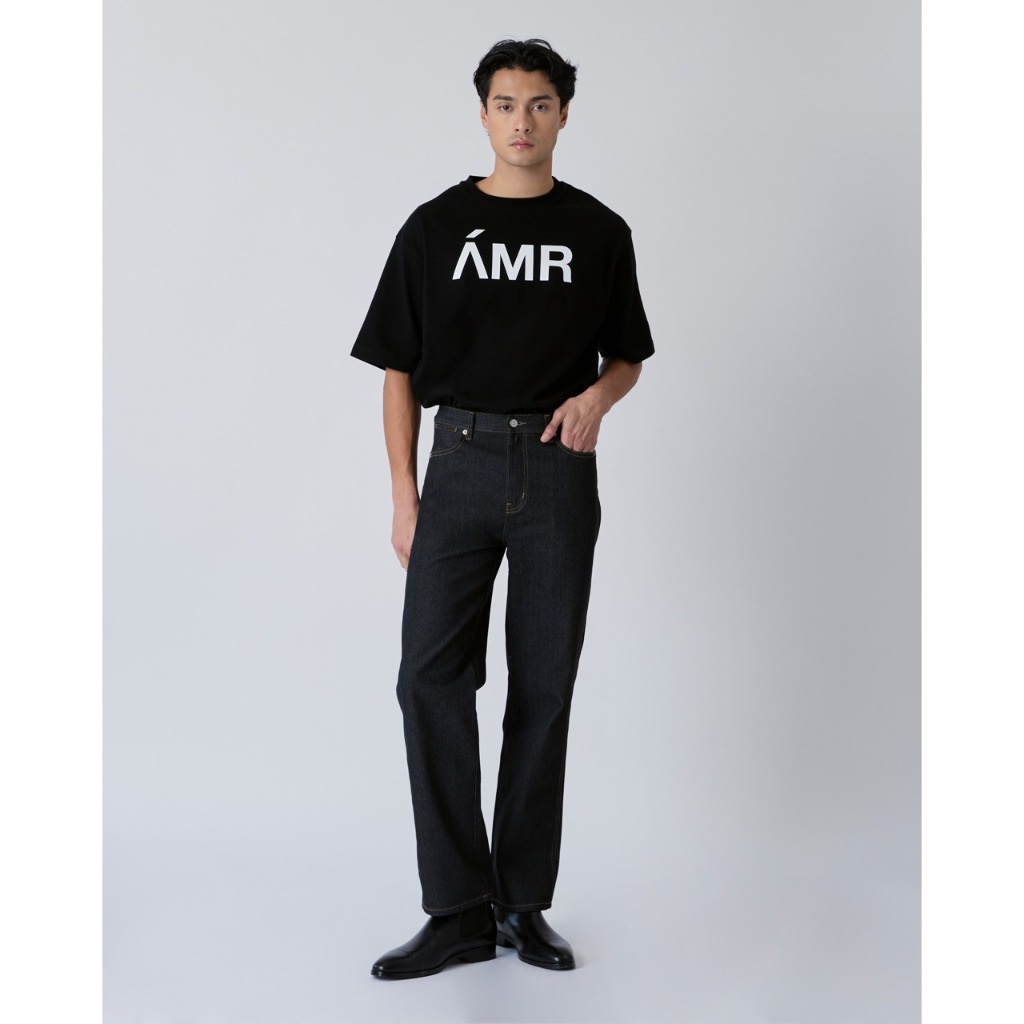 AMR DE SAISON ( AIMER ) - AMR Logo T-shirt in Black รูปที่ 3