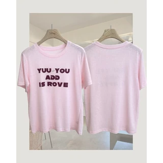tshop เสื้อยืดสกรีน YOU