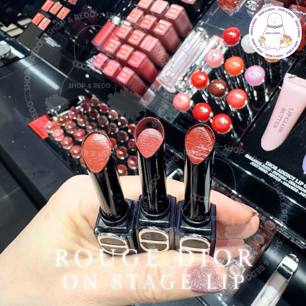 ลิป Rouge Dior on Stage Lipstick ขนาด 2.2g แถมถุงกระดาษ Dior
