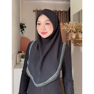 รหัสสินค้า A04 ผ้าคลุม ผ้าสลาฟ ติดเพชร งานสวย สุดหรู