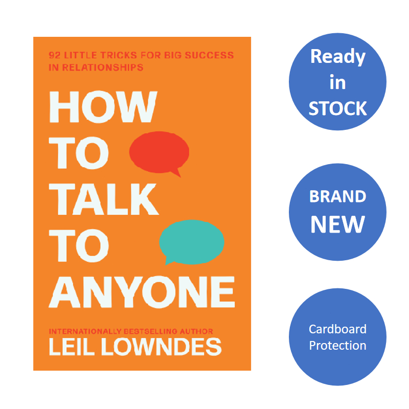 ENGLISH How to Talk to Anyone LEIL LOWNDES Paperback