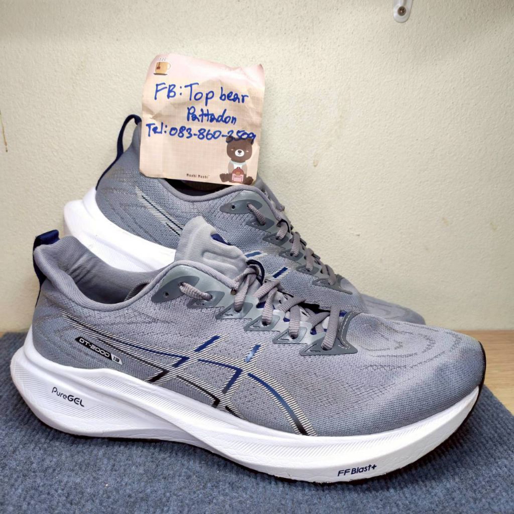 Asics GT-2000v13 🩶🤍ของแท้💯ไซส์ Us10 Eu44 28cm รองเท้ามือสองของแท้
