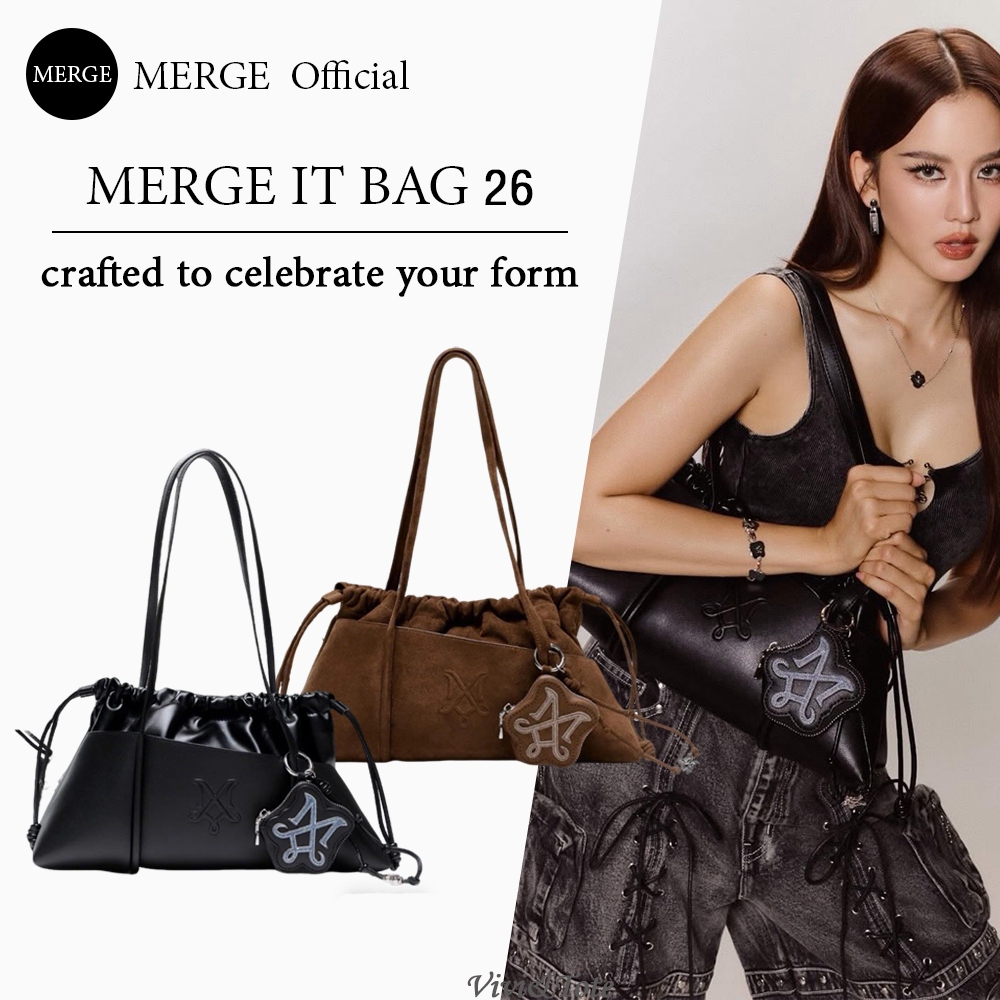 พร้อมส่ง📍กระเป๋า✔️ merge It bag 26  (สีใหม่❤️‍🔥)  ของใหม่มือ1 แท้100%