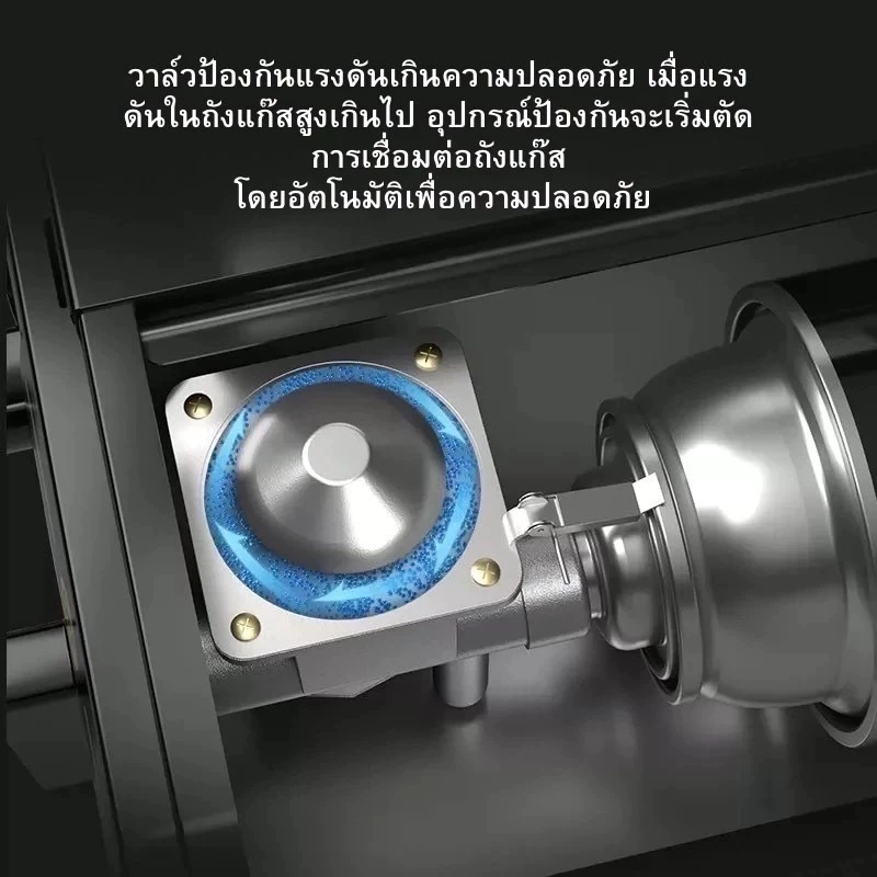 (พร้อมส่งจากไทย) เตาแก๊สกระป๋องพกพา 2400W เตาแคมป์ปิ้ง แรงดันสูง ปรับเปลวไฟได้ พร้อมกระเป๋า thumbnail 5