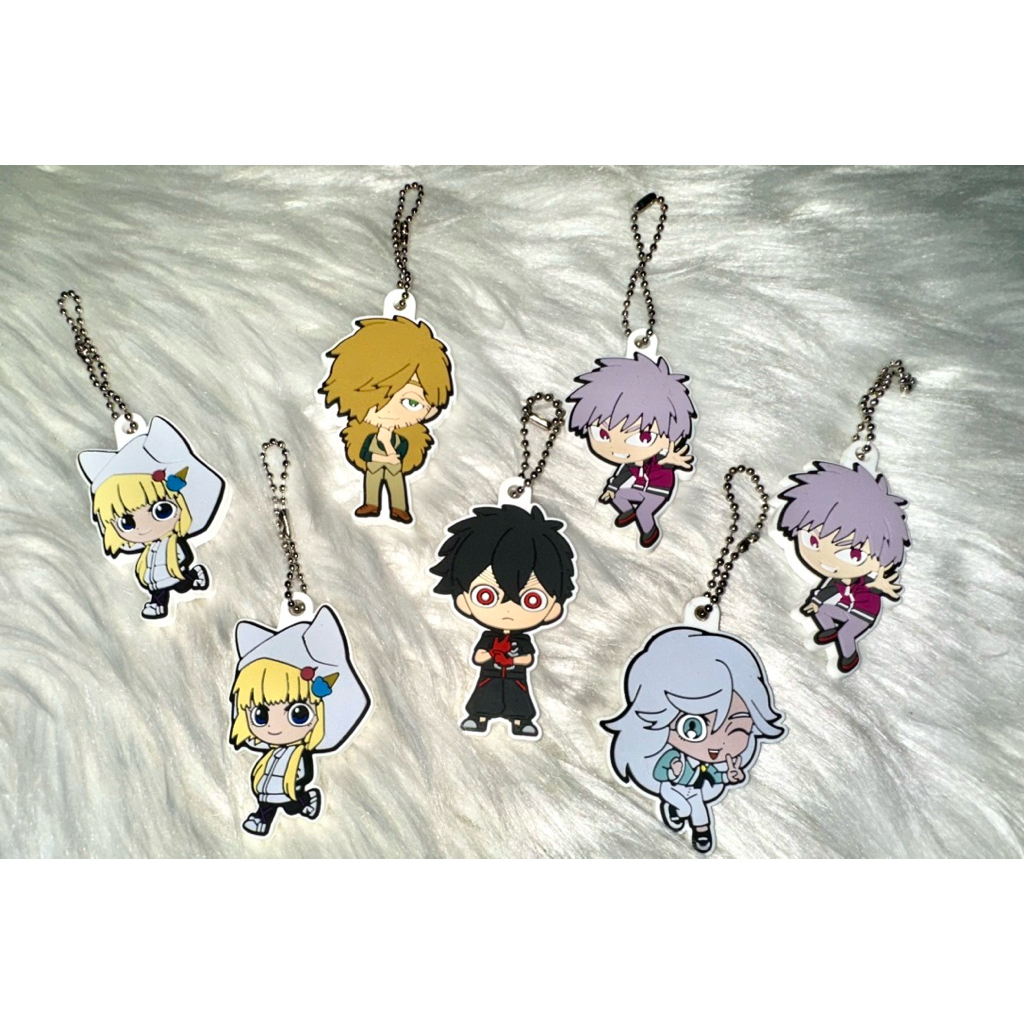 พวงกุญแจยาง Kemono Jihen Rubber Mascot คดีประหลาดคนปีศาจ