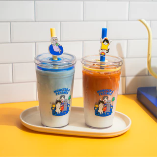 Monster and Friends Monster Clear Tumbler แก้วใสขนาด 16 oz/ 450 ml