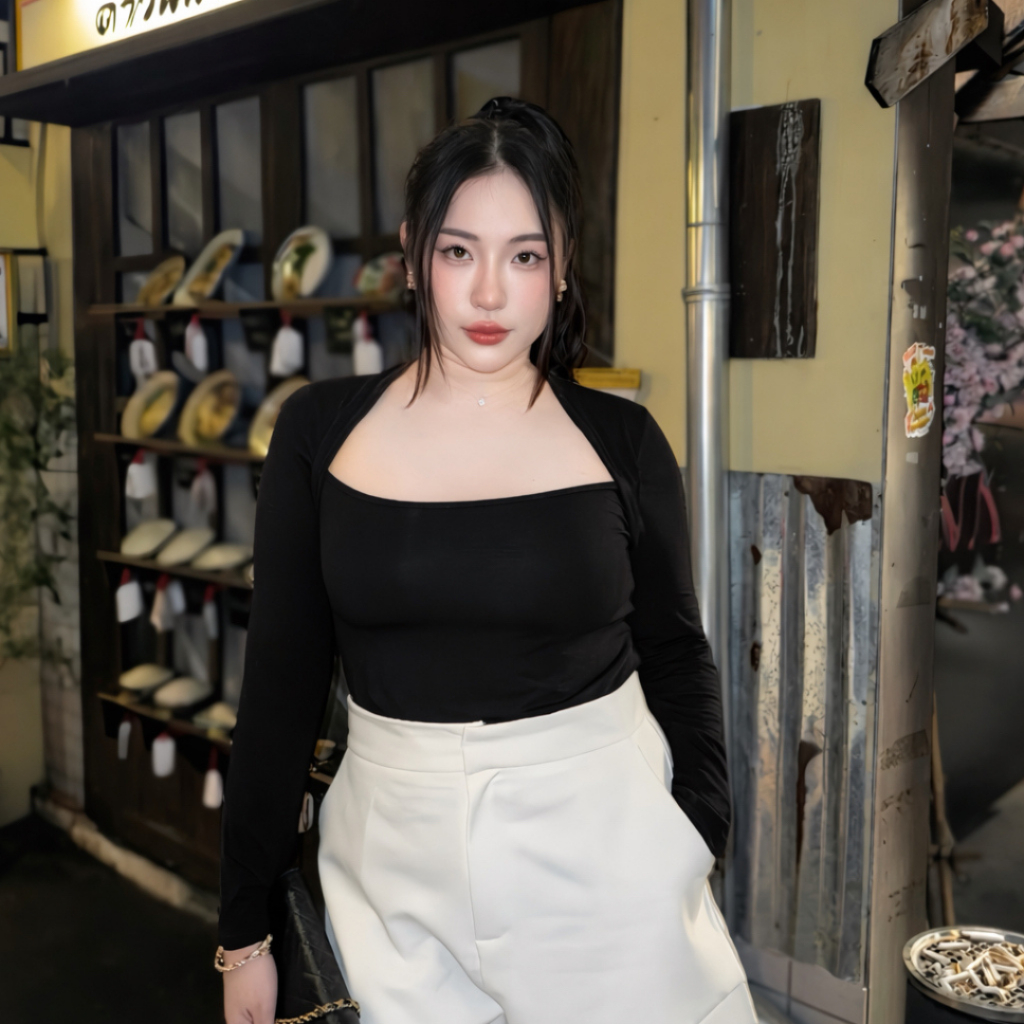 A67 เสื้อแขนยาว LadyMuse Muenfun