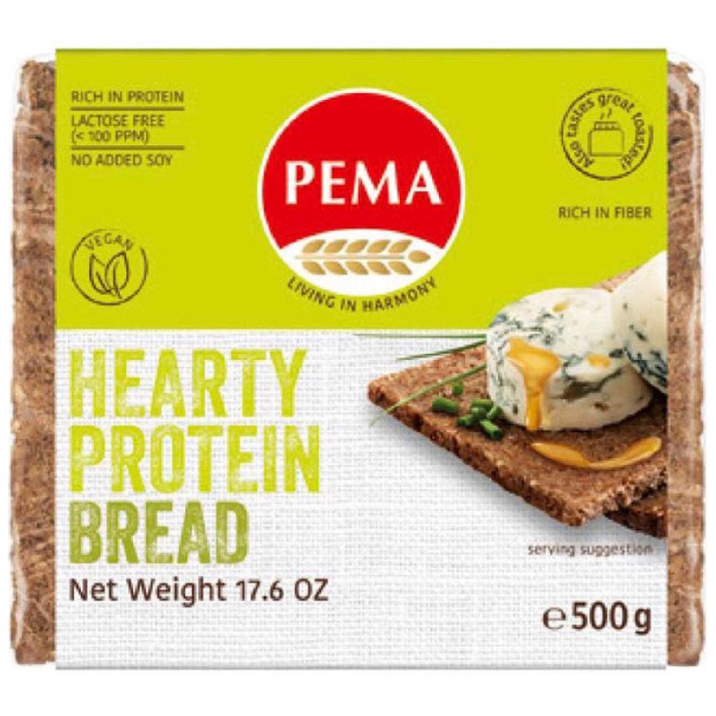 Pema Hearty Protein Bread/Organic Multi Grain Brain/Gluten Free Rice Bread/Whole Grain Oat/Protein R
