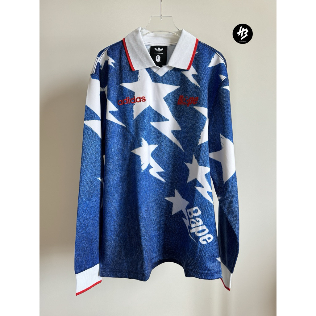[ของแท้] Adidas X BAPE Star Jersey พร้อมส่ง