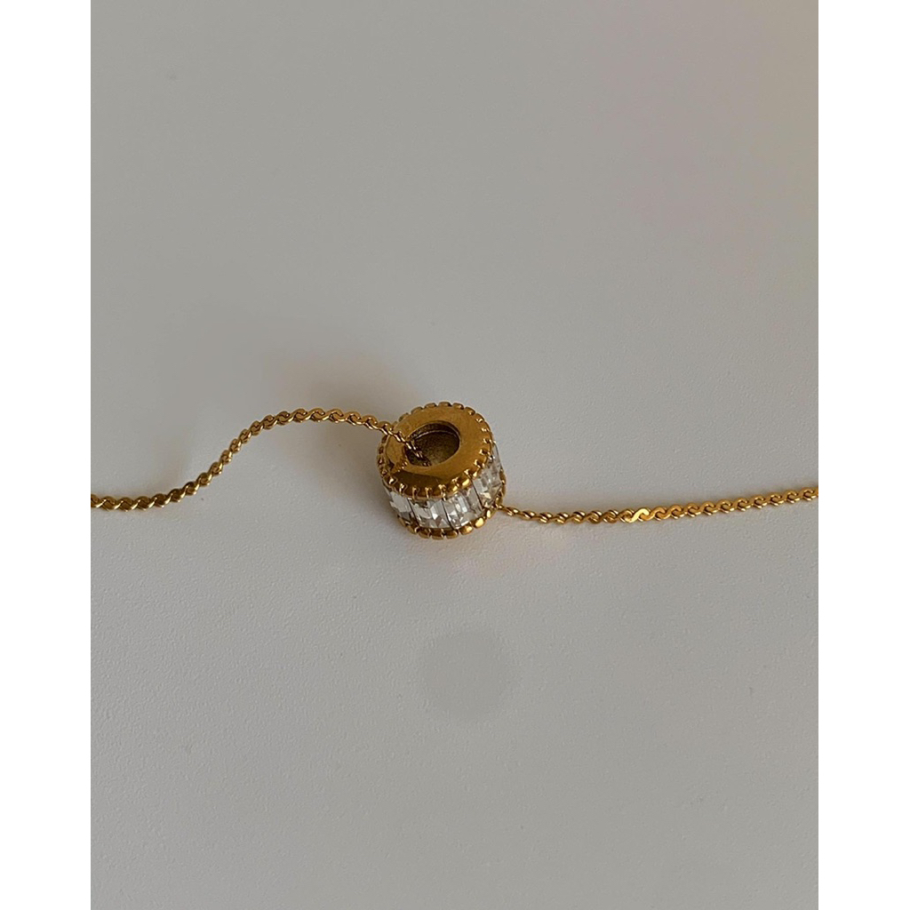 สร้อยสเตนเลส NICKEL FREE, WATERPROOF, LONG LASTING แพ้ง่ายใส่ได้ HER OBJECTIVE_HER IRIN NECKLACE