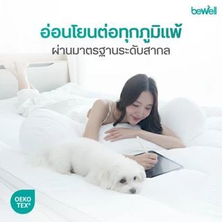 Bewell หมอนข้างเย็นเส้นใยเพื่อสุขภาพ นุ่ม เย็น ถนอมผิว รองรับสรีระทุกการนอน