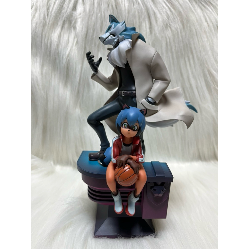 MegaHouse BNA Kagemori Michiru & Ogami Shirou ของแท้มือสอง furry figure