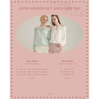 (PAPERS) Gypsy Vanner Off-Shoulder Top