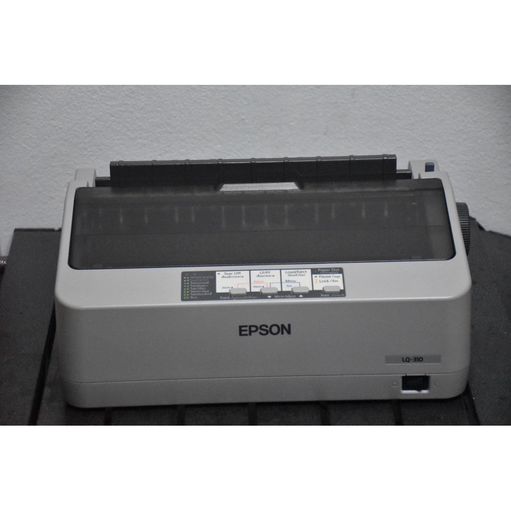 Epson LQ-310 เครื่องสวย มือสอง ปริ้นใบกำกับภาษี กระดาษต่อเนื่อง