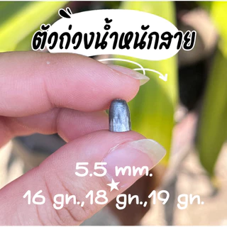 ทุ่นตะกั่ว ถ่วงสายตกปลา 5.5 mm. เบอร์2