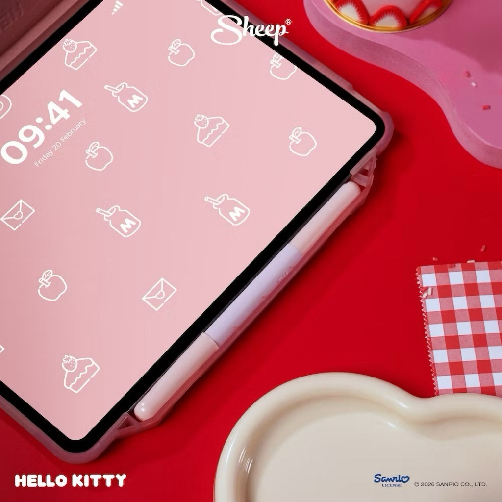 พร้อมส่งจากไทย People Hello KT เคสสำหรับไอแพด รูปที่ 4