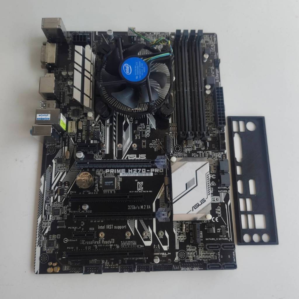CPU + M/B Core i5 7400 3.00GHz + ASUS PRIME H270 – PRO (1151) ประกัน 2 เดือน