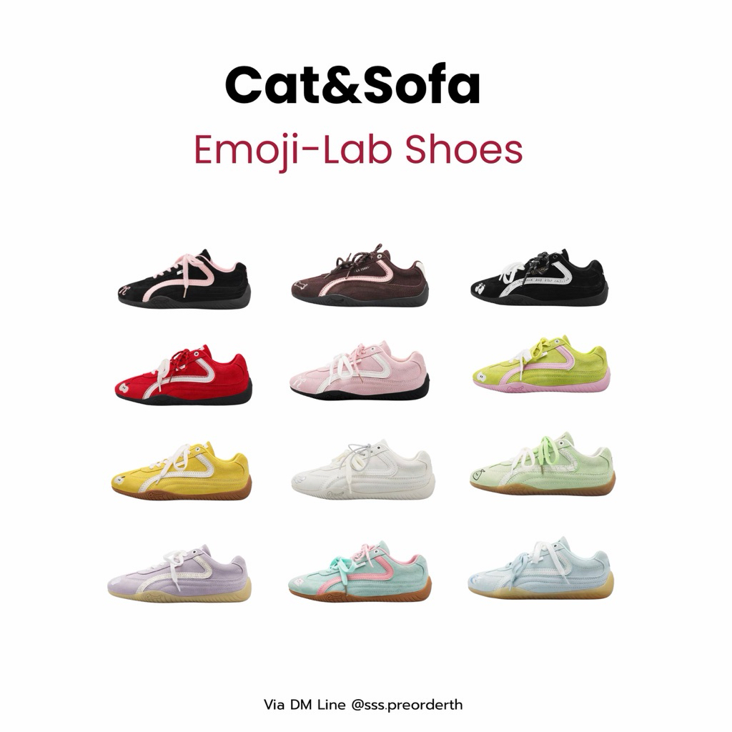 [ PRE-ORDER ] รองเท้า CAT&SOFA Emoji-lab Shoes