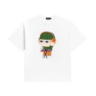 CARNIVAL CNVXARTT007WH STUPIDNOOBMACC OVS T-SHIRT WHITE