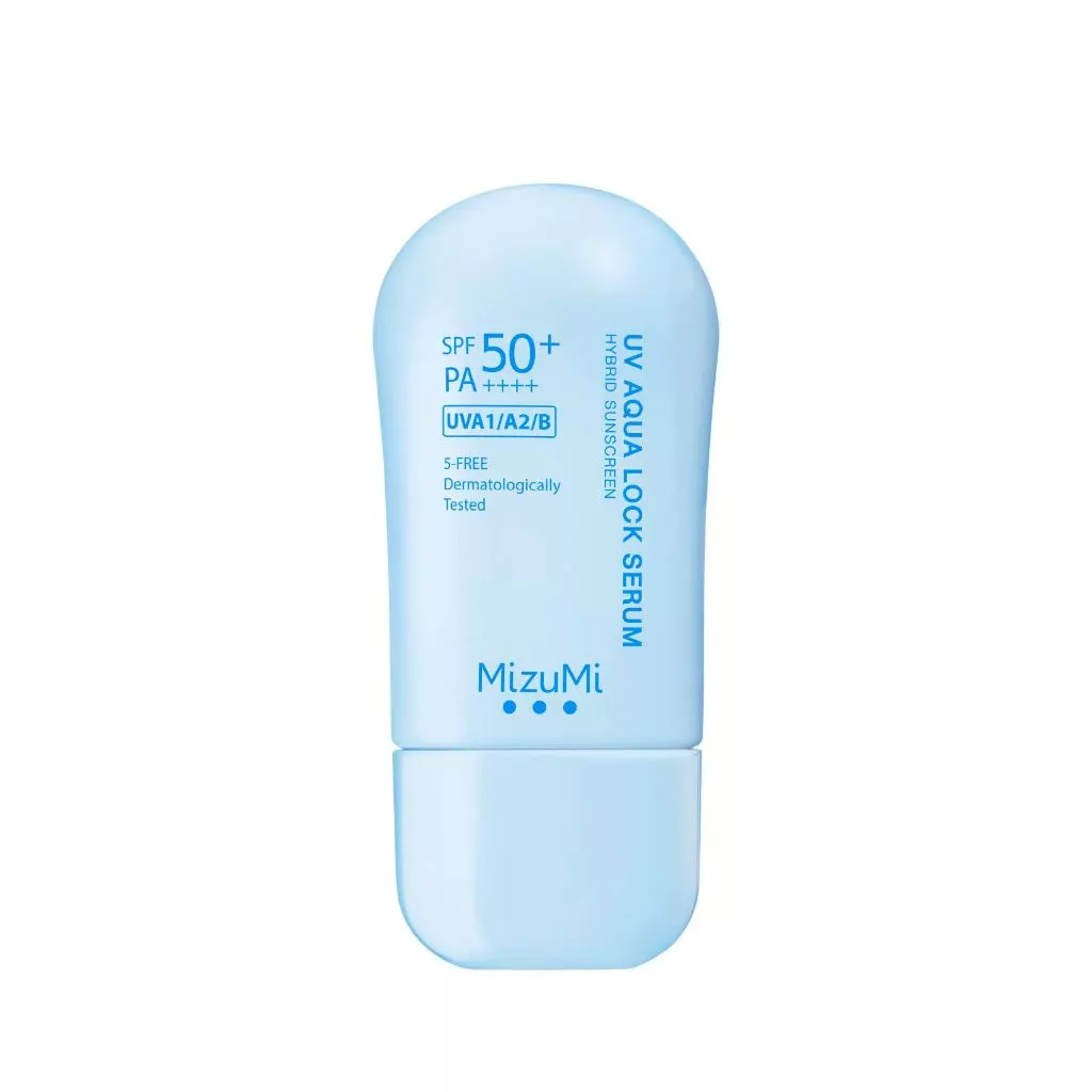 [1 หลอด] MizuMi UV Aqua Lock Serum 40g กันแดดฟ้าอควา เฉินเจ๋อหย่วน เติมน้ำให้ผิว ล็อกผิวชุ่มชื้น เทสในประเทศออสเตรเลีย thumbnail 3