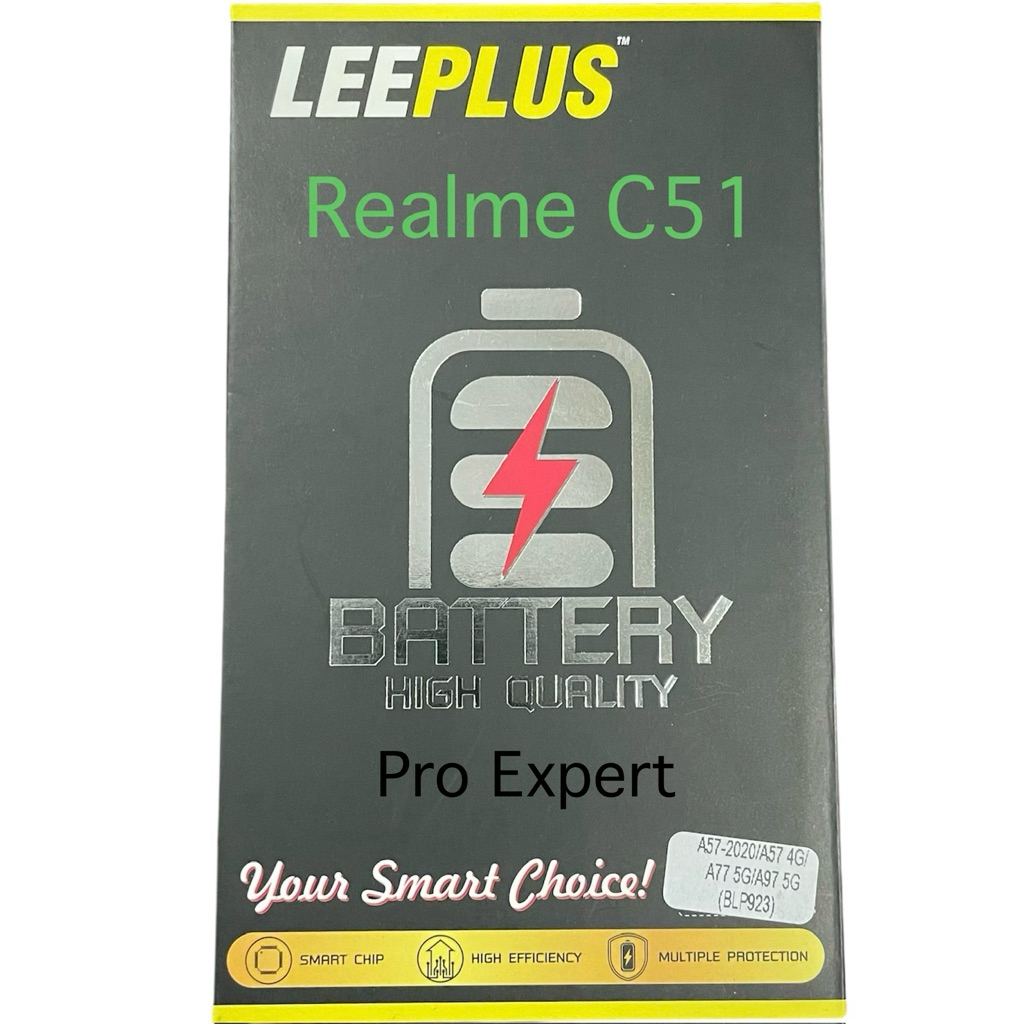 Realme C51 model BLP923 แบต เรียวมี c51 / realme 11X 5G แบตเตอรี่ มี มอก. LeePlus รับประกัน12 เดือน