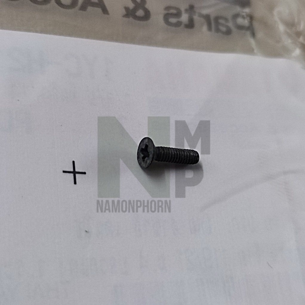 น๊อตฝารีโมท น๊อตฝากุญแจ สกรูฝากุญแจ สกรูฝารีโมท FINO FI / 125I GRAND FILANO /HYBRID TRICITY Q-BIX แท้ YAMAHA SCREW  UK