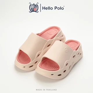 Hello Polo รองเท้าแตะเพื่อสุขภาพ พื้นถอดได้ สามารถซัพพอร์ตอุ้งเท้า ดีไซน์สวยระบายอากาศดี รุ่น HP8066