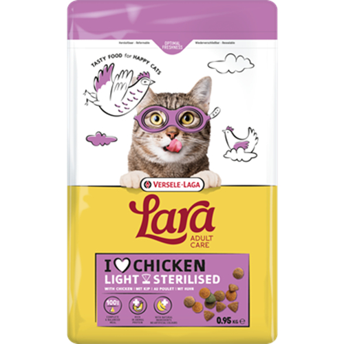 Lara Adult Sterilized อาหารสำหรับแมวโต ทำหมันแล้ว