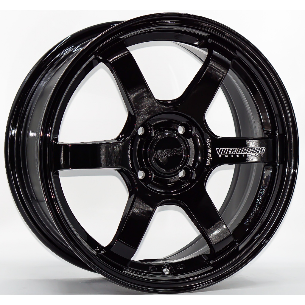 ล้อแม็กใหม่เบา Flowforming AOW TE37 Sonic 4รู100 7-15นิ้ว (ราคา4วง)