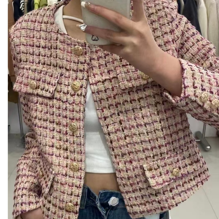 เทรนด์วันนี้ foryou ที่ดูแพง  เสื้อคลุมทวิต ตึงเอว ออกงาน แจ็คเก็ต ดีมากกก blazer BEST SELLER! สีพิเศษ🐰