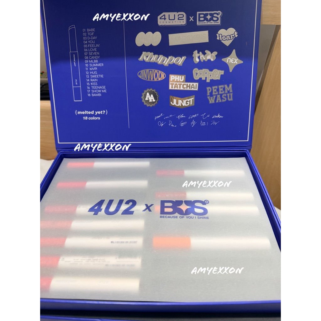 4U2 MELTED YET? 4U2 x BUS ลิปสติก