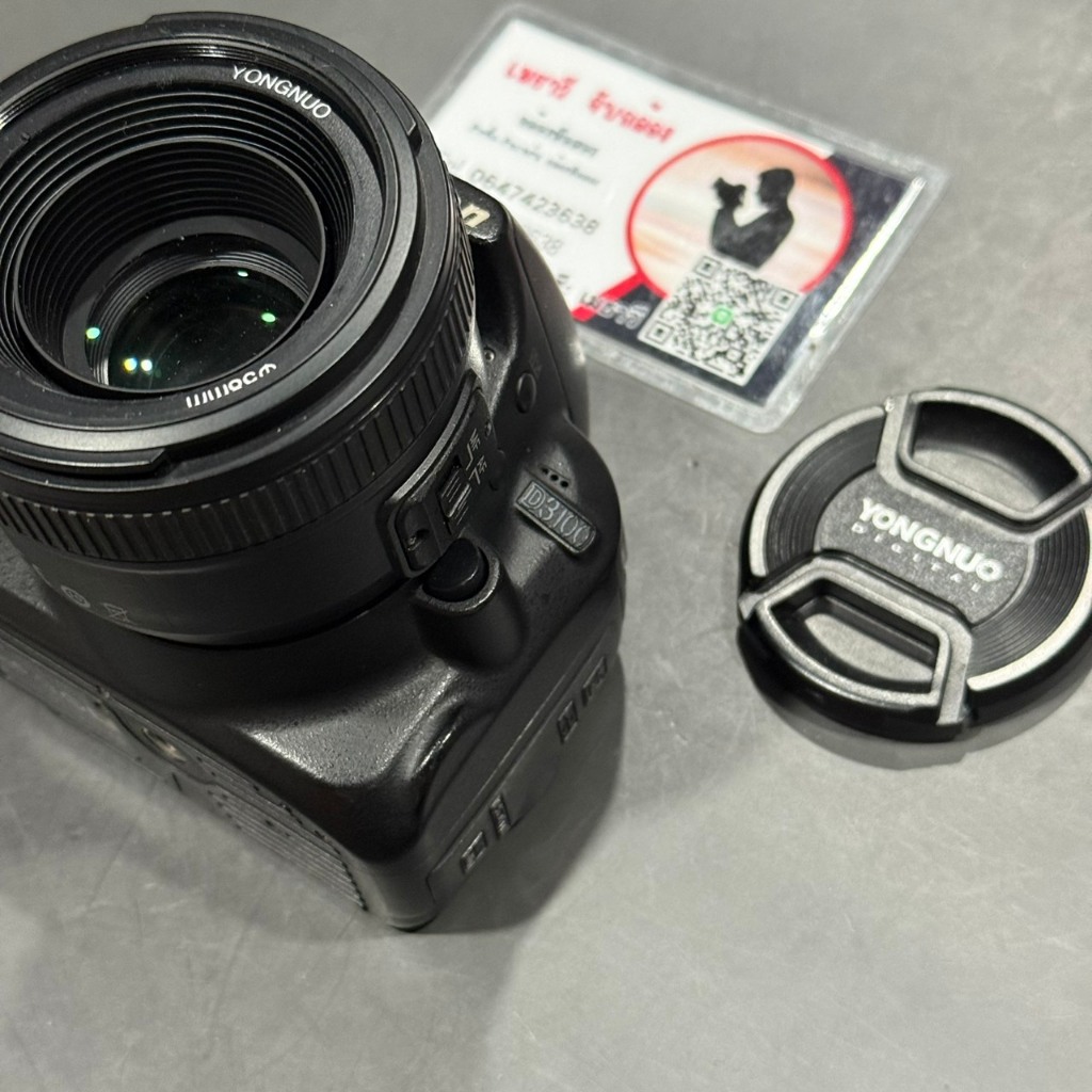 กล้อง nikon D3100 เลนส์ fix